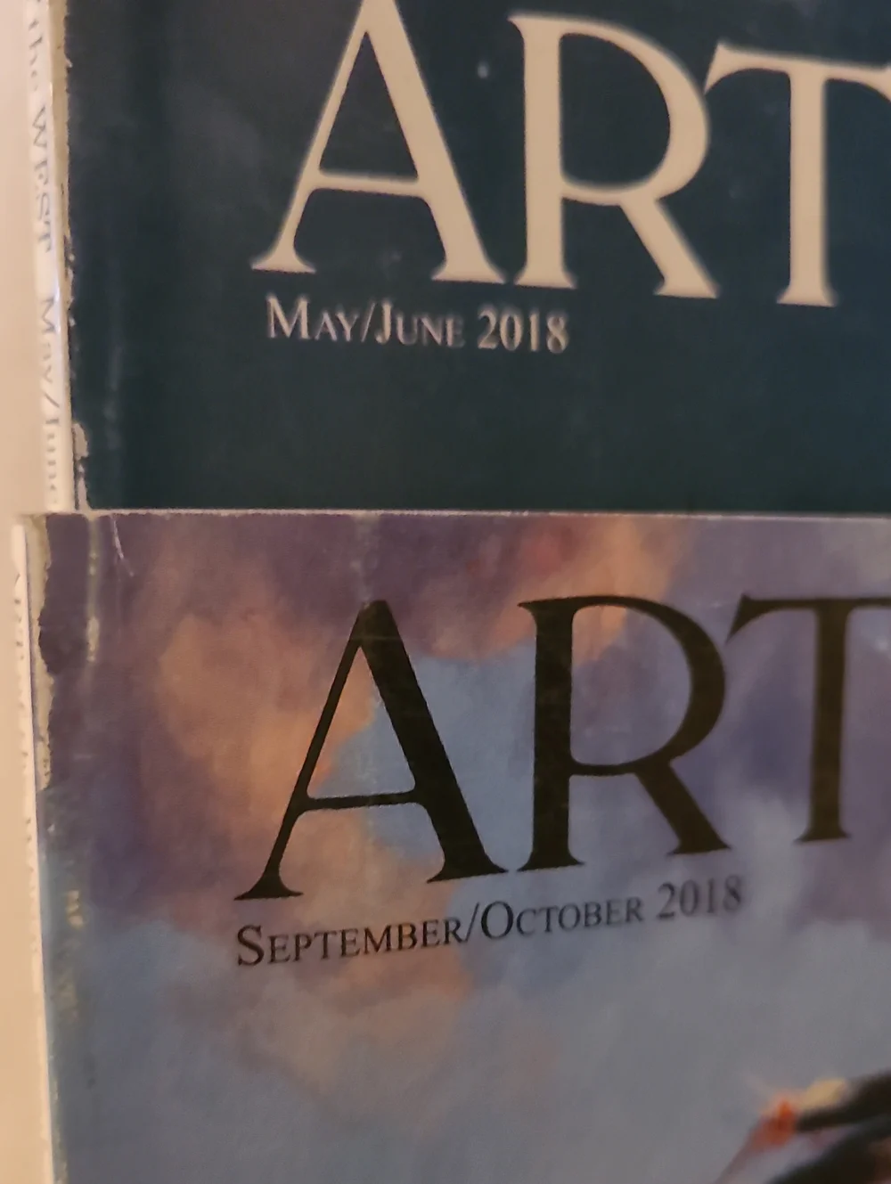 Art Of The West 2 Issues, Beautiful Art & Stories Magazine May Sept 2018